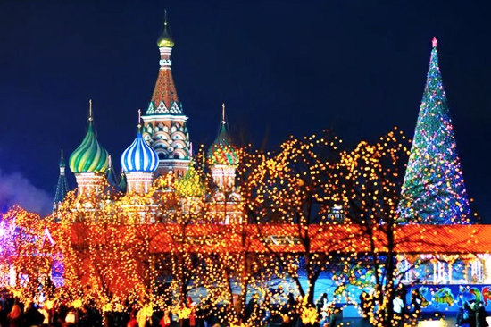 Новый год в Москве 2020 в центре